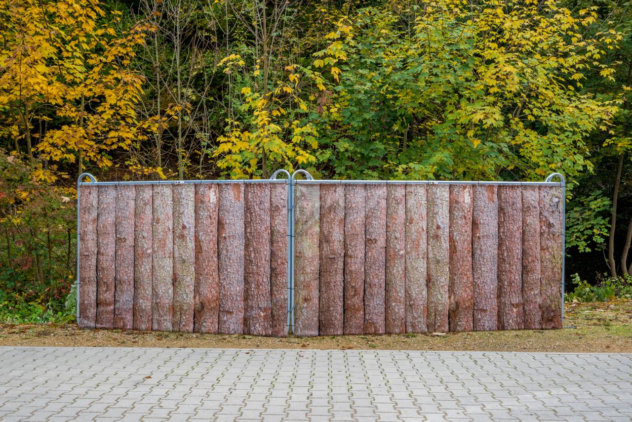 Sichtschutzplane für Panels